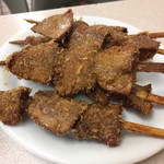 八幡屋 - 肝唐揚げ