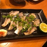 末広寿司 - しめさば炙り
