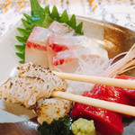 魚と日本酒のお店 宮もと - 鱧リフト♫