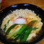 つるよし - お初の卵とじうどん！