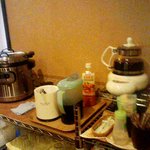 キッチンきむら - スープとコーヒーのセルフコーナー