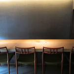 冬夏 - ティールームはカウンターのみ(2017.8月)