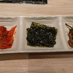 豚平魚吉 - 前菜３種