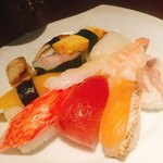 ワイン厨房 晩酌邸 - お寿司食べたい！と言ったら出てきた！えw？