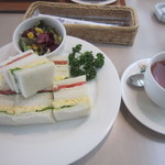 日比谷松本楼 - サンドウィッチモーニングサンドウィッチ