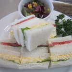 日比谷松本楼 - トマトと玉子ですね