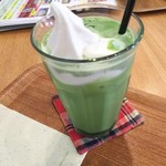 Green Tea Fields - 抹茶ソウトクリームラテ４９０円