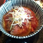 米沢牛焼肉 仔虎 - ミニのローストビーフ丼