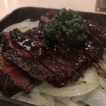 よも麺てんき - 大阿蘇赤牛ステーキ