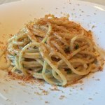 カーサ・デル・チーボ - グラニャネージのスパゲッティ マグロのカラスミがけ