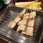 明日の元気製作酒場 ホルモン串 てんぐ屋 - こりこり