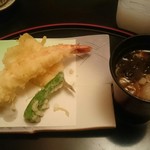 魚眠庵 マルキ本館 - 天麩羅