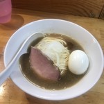 煮干中華ソバ イチカワ - 醤油ソバ ＋ 味玉