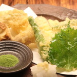 季節の野菜天ぷら盛り合わせ