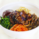 Galbi bimbap bowl