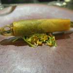 スゥリル - 29年10月　銚子産「めひかり」　青紫蘇