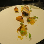 スゥリル - 29年10月　浜名湖産「鰻」　フォアグラ　マンゴー