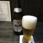 とっこ処 - 瓶ビール 540円　(2017.10)