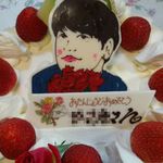 デコレーションケーキにプラス1000円でキャラクターデコレーションをしてくれます☆