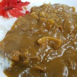 来々軒 - カレーセットのカレー美味。