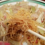 金葉庭 - 細麺です