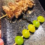 Maru hachi - 椎茸と銀杏串
