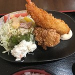 Wagaya - エビフライ　唐揚げ