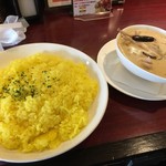 ガナパティ - ある日のAランチ　グリーンカリー