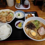 味千ラーメン - 唐揚げ定食700円