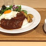 おふろcafe utatane - ロコモコ