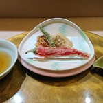 彩懐石 わらび高砂 - 京野菜のお揚げ
