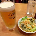 ナマステ - 生ビール 460円