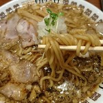 肉そばけいすけ - 麺