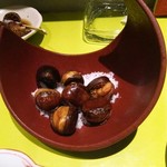 しゅんまん - 栗の揚げたのも美味しかったです