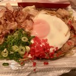 スズヤヨシモリ - ホルモンやきそば1000円