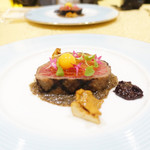 トゥ・ラ・ジョア - 十勝牛の網焼き