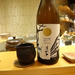 鮨 土方 - お鮨には日本酒あいますね(^^)