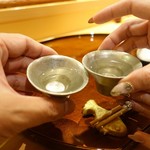 鮨 土方 - 乾杯♪