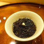 鮨 土方 - 青森産のシャキシャキもずく♪