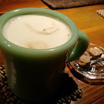 自家焙煎珈琲豆屋cafe use喫茶室 - ミルクコーヒー