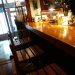 自家焙煎珈琲豆屋cafe use喫茶室 - カウンター席