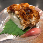 みつ林 - 今夜一番の秀作、鱧寿司