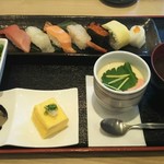 力丸 - よくばりごちそうランチ 1080円