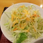中華料理 帆 - セットで付くサラダ