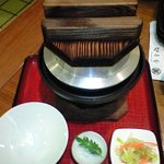 うを政 - セットの釜飯