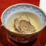 銀座 しのはら - 伊勢海老と雲子、黒トリュフかけ