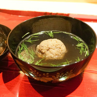 銀座 しのはら - すっぽんがんものお椀