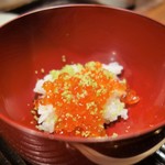 京天神 野口 - いくらご飯