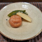 京天神 野口 - 梅干し　香の物