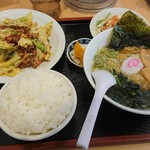 ラーメンガキ大将 - 回鍋肉定食￥900